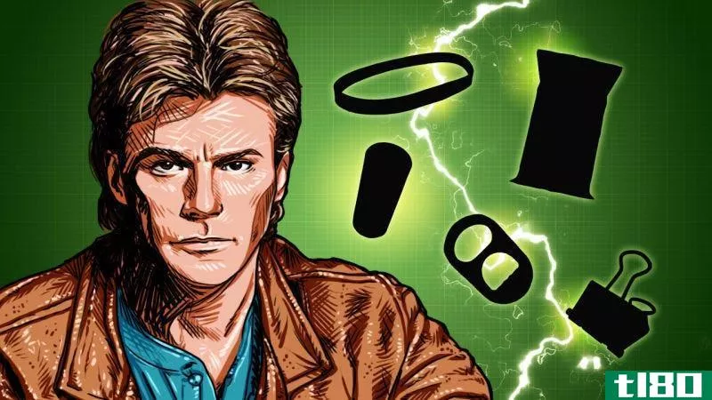 Illustration for article titled Top 10 Awesome MacGyver Tricks That Speak For Themselves