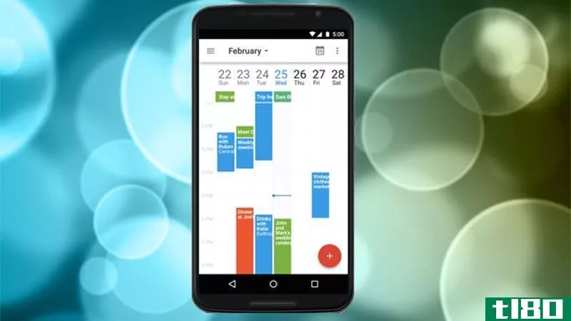 android版的谷歌日历增加了7天视图、按比例缩放等功能