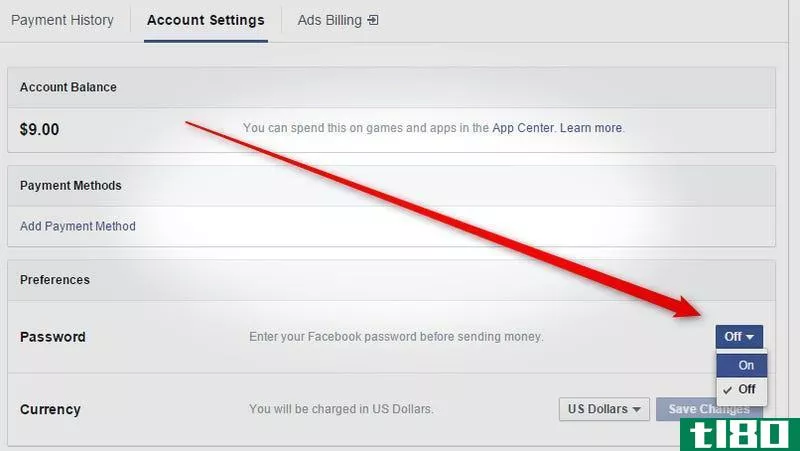 Illustration for article titled PSA: Enable This Setting to Password Protect Facebook Payments