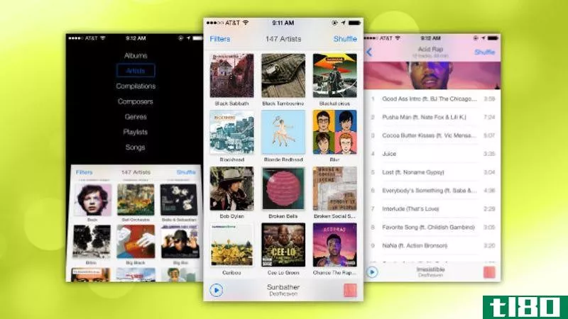 ecoute是iphone音乐应用程序的一个简单而有吸引力的替代品