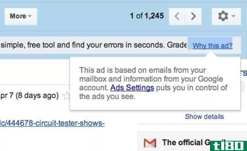 Illustration for article titled How to Limit Gmail&#39;s Personalized Ads