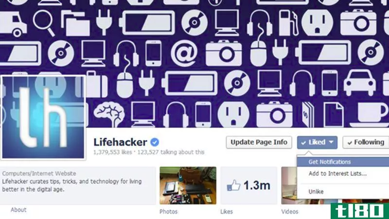 如何确保facebook不会过滤掉页面和好友的更新