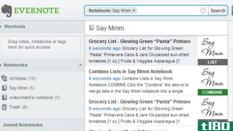 Illustration for article titled Say Mmm Integrates with Evernote to Create Automatic Shopping Lists