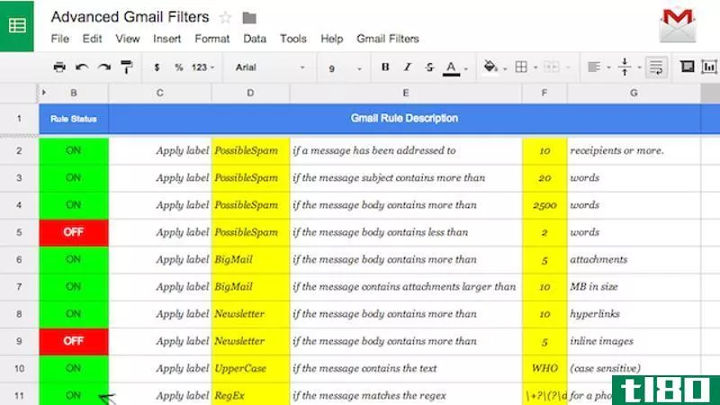 用脚本构建自己的高级gmail过滤器
