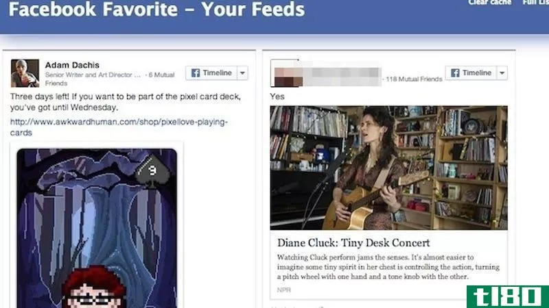 FacebookFavorite保存facebook帖子供以后使用