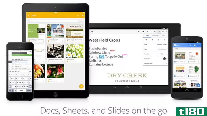 Illustration for article titled Google Unveils Slides for Android, Native Docx Editing, and More