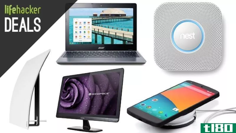 Illustration for article titled Nest Protect Two-Pack, Qi Charger, Monoprice IPS, Chromebook [Deals]