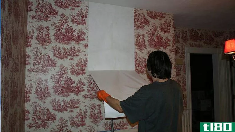 Illustration for article titled Easily Remove Wallpaper with Vinegar and Hot Water