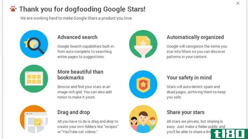 Illustration for article titled Google Stars Is Now on Chrome, Looks Like an Awesome Bookmarking App