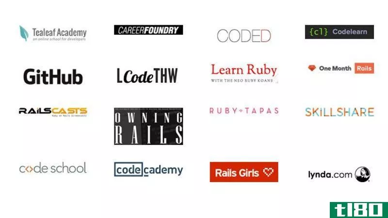 通过29个优秀的在线课程和工具，学习ruby