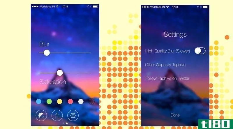 Illustration for article titled Blur Studio Creates Blurred iOS 7 Wallpapers from Any Image