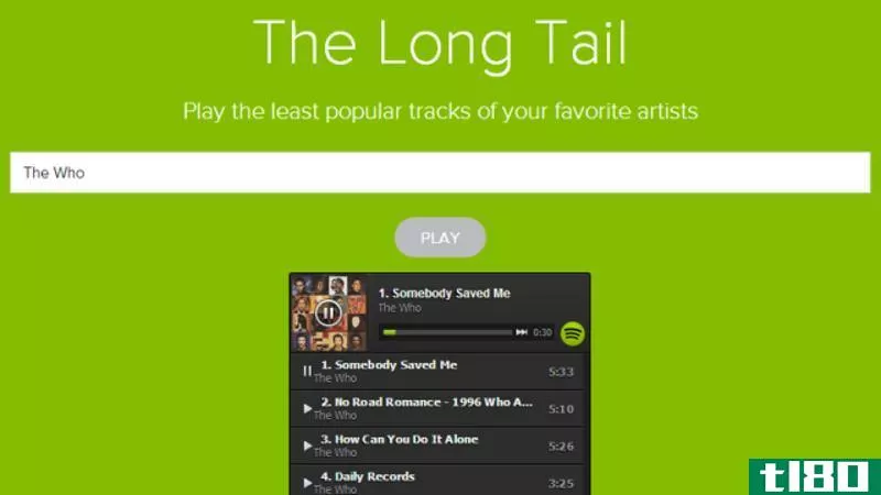 Illustration for article titled The Long Tail Finds an Artist&#39;s Least Popular Songs on Spotify