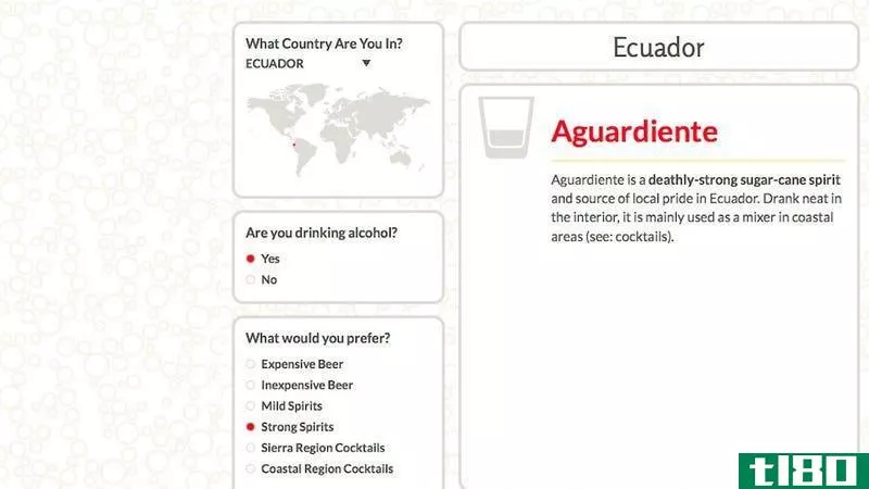 Illustration for article titled This Interactive Guide Helps You Drink Like a Local When You Travel