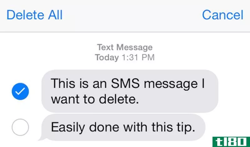 Illustration for article titled Delete Individual SMS Messages on iOS
