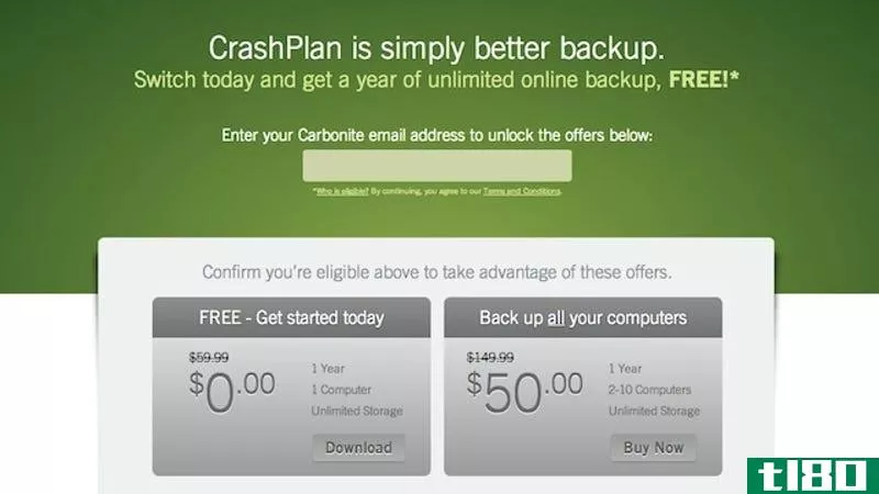 Illustration for article titled Get a Year of Unlimited Backups from CrashPlan for Free