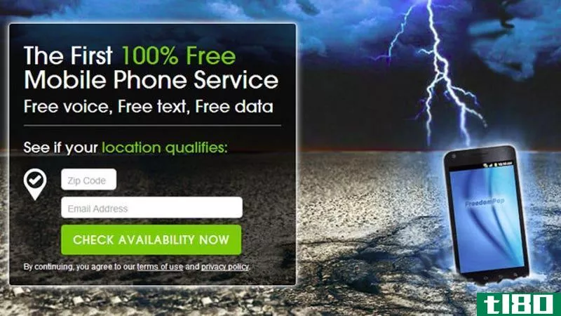 freedompop现在提供完全免费的手机服务