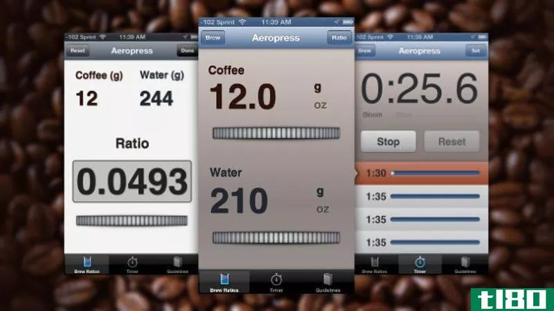 brew控件将您的iphone变成移动咖啡师