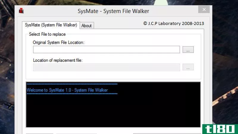 sysmate在没有权限错误的情况下替换系统文件