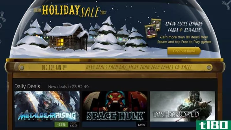 Illustration for article titled Steam&#39;s Holiday Sale Is On, Now Through January 3rd