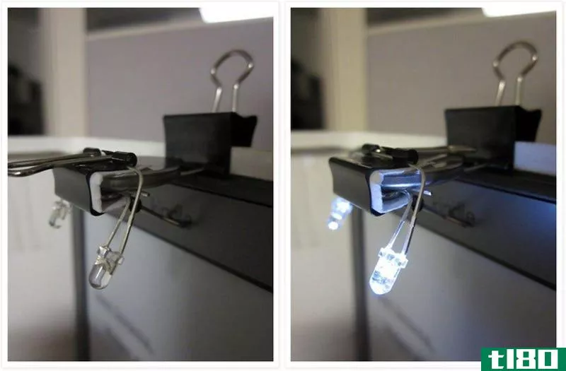 Illustration for article titled Challenge Winner: Create a Book Light Using Binder Clips and LEDs