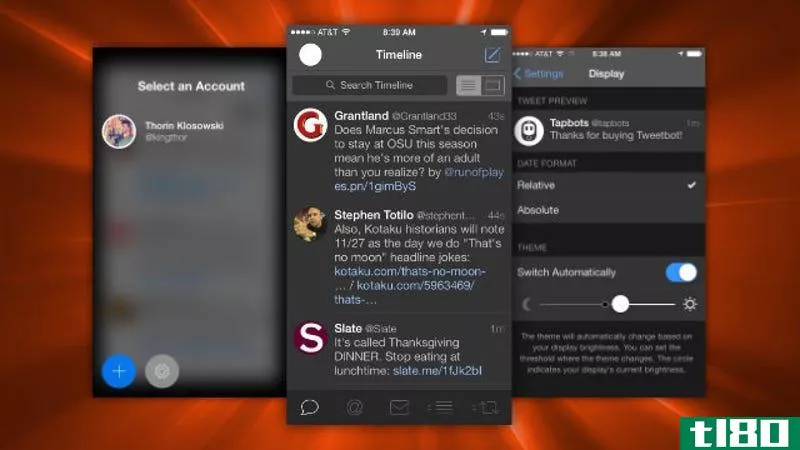 Illustration for article titled Tweetbot Updated with Night Mode, Quick Account Switching, and More