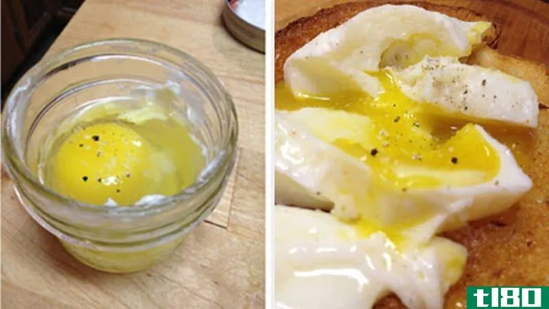 Illustration for article titled Poach Eggs Perfectly in a Mason Jar