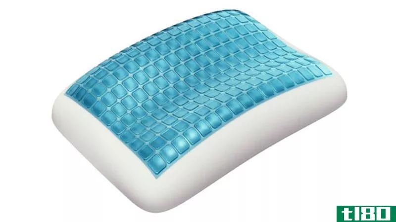 technogel记忆泡棉枕头让你在睡觉时保持凉爽