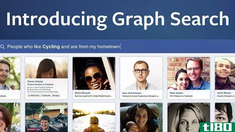 facebook宣布推出graph search测试版，帮助你通过朋友发现新的人、地方和事物