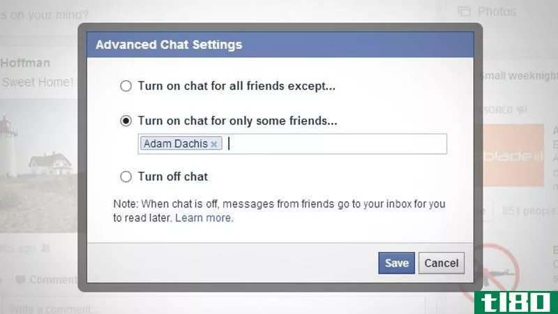 Illustration for article titled Turn On Facebook Chat for Only the Few People That Matter