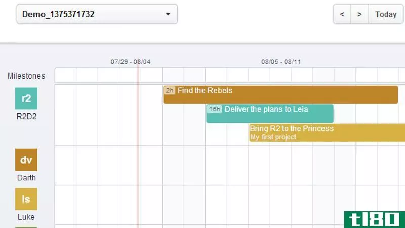 Illustration for article titled TeamWeek Creates Interactive Gantt Charts for Your Group Tasks