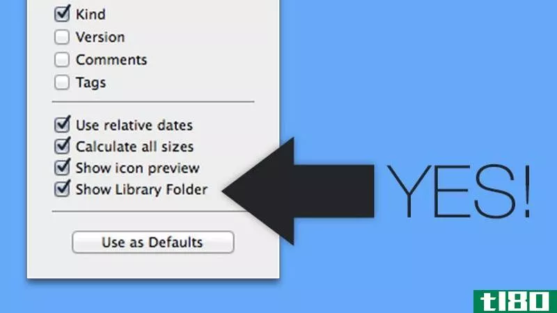 Illustration for article titled Bring Your Home Folder&#39;s Library Back with One Checkbox in Mavericks