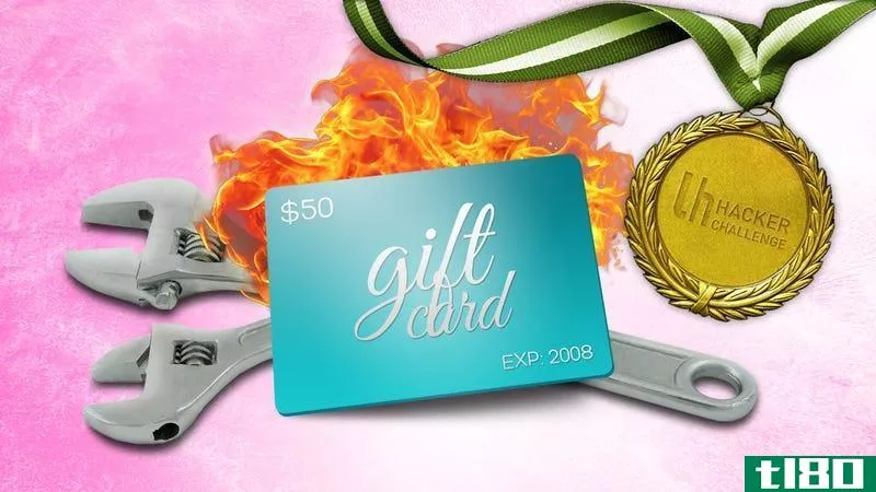 Illustration for article titled MacGyver Challenge: Hack Something Using an Old Gift Card