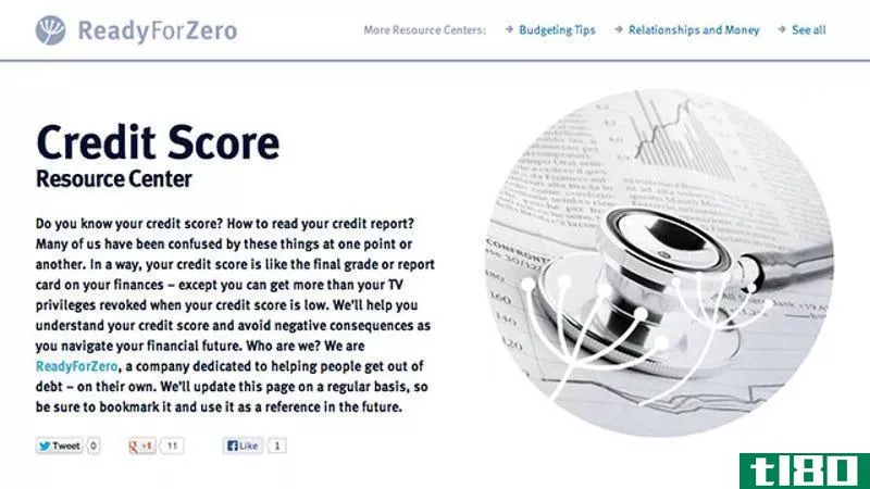 Illustration for article titled Debt Management Webapp ReadyForZero Now Monitors Your Credit Score