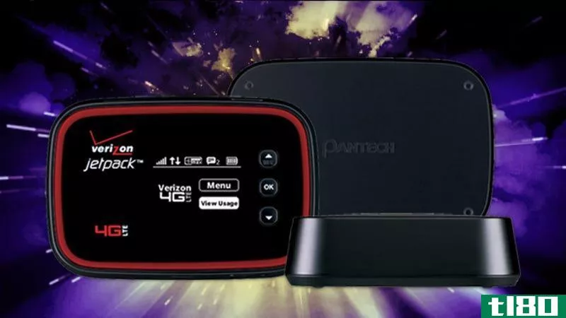 verizon jetpack是一款灵活的4g热点产品，电池续航时间极短