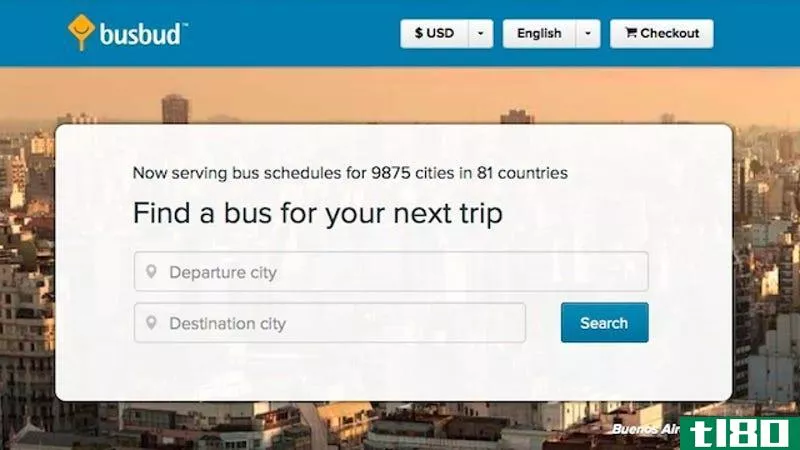 巴士巴德带你到全球各地的廉价巴士票