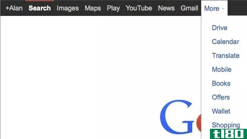 Illustration for article titled Bring Back Google&#39;s Black Menu Bar with This Custom URL