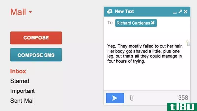 gtext将你的android短信直接与gmail同步