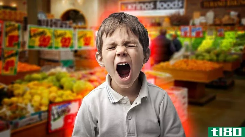 如何让你的孩子通过杂货店，没有崩溃