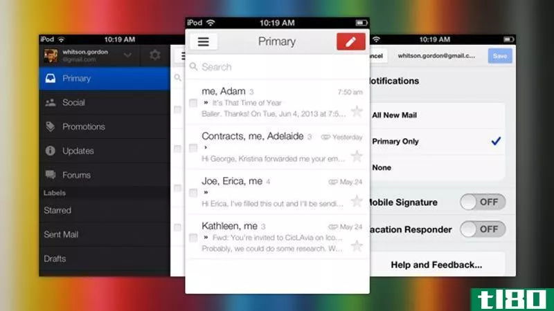 Illustration for article titled Gmail for iOS Gets the New Inbox Categories, Priority Notificati***
