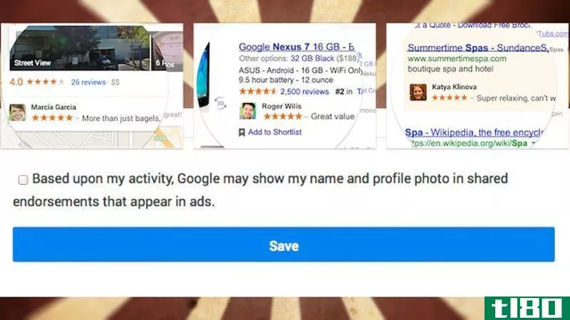 如何选择退出谷歌使用你的名字和脸在广告中