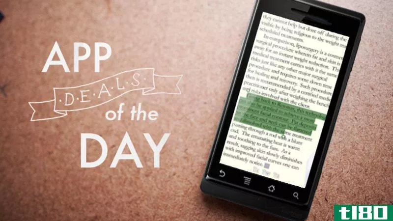 每日应用程序交易：在今天的应用程序交易中，以1.99美元获得适用于android的ezpdf reader