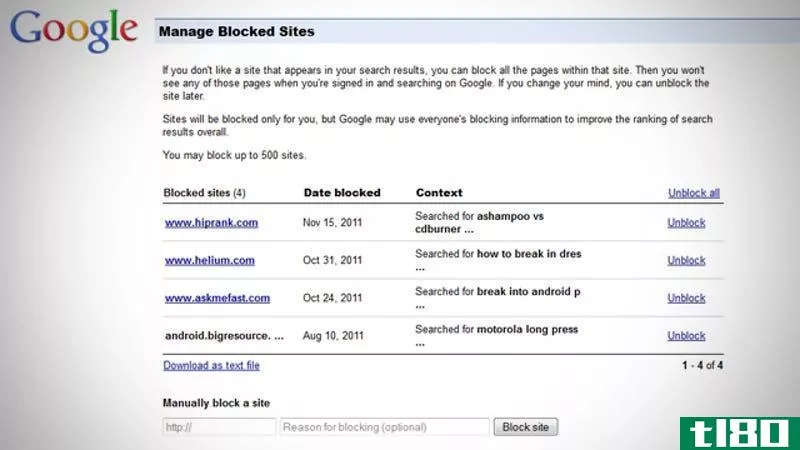 Illustration for article titled How to Block Any Site from Showing Up in Google Search Results