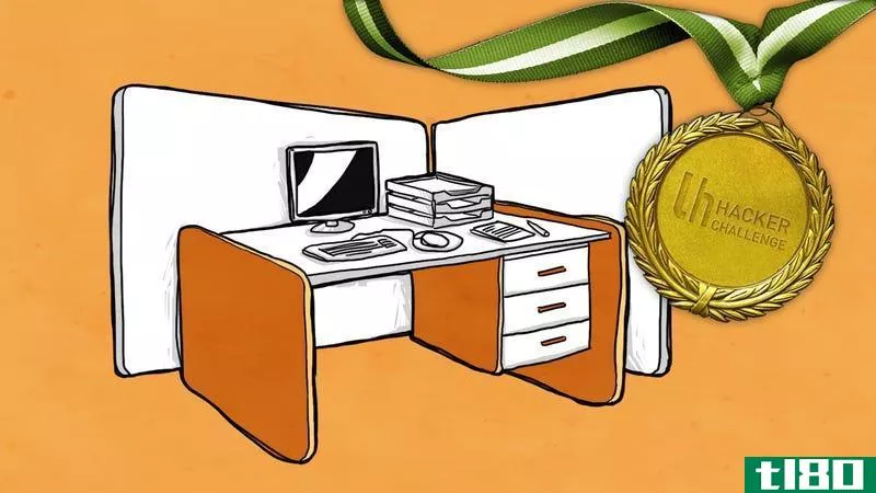 Illustration for article titled Hacker Challenge: Share Your Best Space-Saving Office Hack