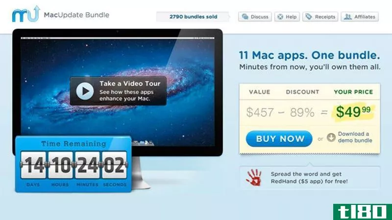 花50美元买11款很棒的mac应用程序，包括很棒的屏幕流和并行程序