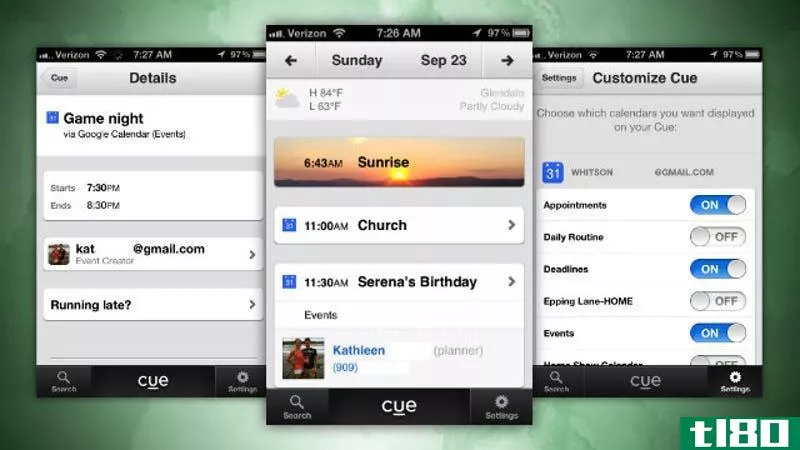 Illustration for article titled Cue Adds More Customization, Other Fixes to Its &quot;Smart Calendar&quot; on iOS