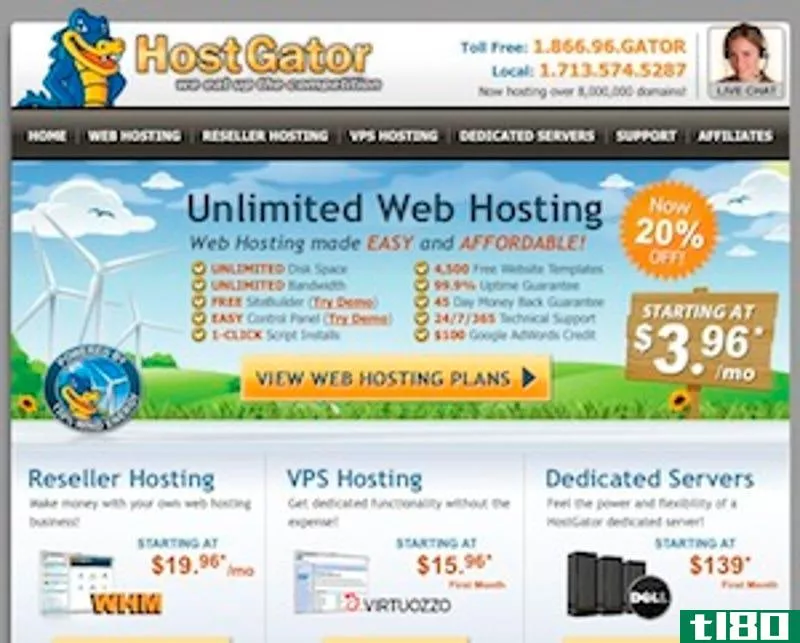 Illustration for article titled Five Best Web Hosting Companies