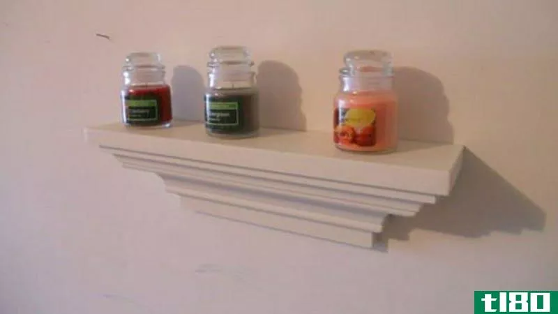 Illustration for article titled Make a DIY Wall Shelf Using Crown Molding