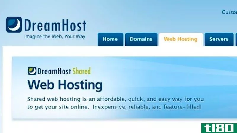 Illustration for article titled Most Popular Web Hosting Company: Dreamhost
