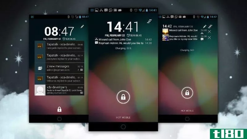 Illustration for article titled Notification LockScreen Widget for Android Does Exactly What It Sounds Like