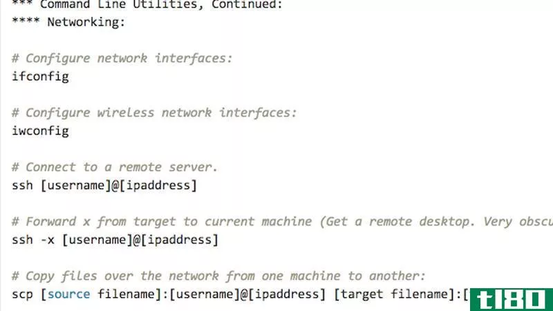 这个备忘单使学习linux变得简单